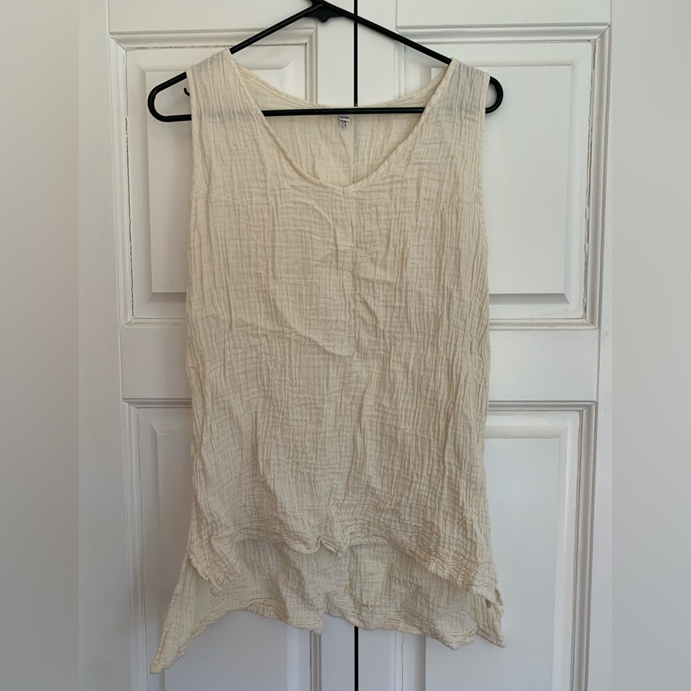 Organic Crinkle Cotton Shirt